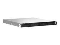 QNAP TS-464U - NAS-server - 4 fack - 4 TB - kan monteras i rack - SATA 6Gb/s - HDD 1 TB x 4 - RAID 0, 1, 5, 6, 10, JBOD - RAM 8 GB - 2.5 Gigabit Ethernet - iSCSI support - 1U TS-464U-8G+4XST1000VN002