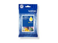 Brother LC527Y - Gul - original - pillow pack - bläckpatron - för Brother MFC-J4350DW, MFC-J4550DW LC527Y