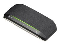 Poly Sync 10 - Högtalartelefon (handsfree) - kabelansluten - USB-A, USB-C - silver 772C3AA