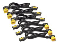 APC - Strömkabel - power IEC 60320 C13 till IEC 60320 C14 - 10 A - 1.22 m - 90° anslutning - svart - Nordamerika - för P/N: SCL500RMI1U, SCL500RMI1UC, SCL500RMI1UNC, SMT3000R2I-AR, SMTL750RMI2UC, SRT1500RMXLI AP8704R-NA