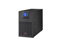 APC Easy UPS On-Line - UPS - torn - AC 220/230/240 V - 2700 Watt - 3000 VA - 1-fas - Bly-syra - USB, serial - utgångskontakter: 7 - PFC - Europa - svart, RAL 7010 SRV3KI-E
