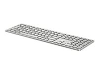 HP 970 - Tangentbord - bakgrundsbelyst - trådlös - 2.4 GHz, Bluetooth - hela norden 3Z729AA#UUW