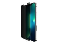 Belkin - Skärmskydd för mobiltelefon - glas - med sekretessfilter - för Apple iPhone 13, 13 Pro OVA081ZZ