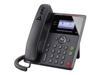 Poly Edge B10 - VoIP-telefon med nummerpresentation/samtal väntar - 5-vägs samtalsförmåg - SIP, SDP - 8 linjer - svart 84C19AA#ABB