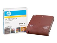 HPE - 20 x LTO Ultrium 2 - 200 GB / 400 GB - märkt - för StorageWorks MSL6060; StorageWorks 1/8 G2 Tape Autoloader; StorageWorks Ultrium 920 C7972AN