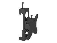 Multibrackets M Pro - Monteringskomponent (monitorfäste) - för LCD-display - stål - svart - montering på skena 7350073736294