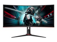 AOC Gaming CU34G2X/BK - LED-skärm - böjd - 34" CU34G2X/BK