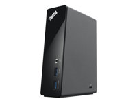Lenovo ThinkPad Basic USB 3.0 Dock - Dockningsstation - USB - DVI - 1GbE - 40 Watt - Europa 4X10A06688