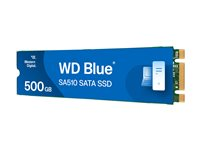 WD Blue SA510 WDS500G3B0B-00AXS0 - SSD - 500 GB - inbyggd - M.2 2280 - SATA 6Gb/s WDS500G3B0B-00AXS0