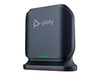 Poly Rove B2 - Sladdlös telefonbasstation/VoIP-telefonbasstation med nummerpresentation/samtal väntar - DECT - 3-riktad samtalsförmåg - SIP, SIP v2, SIP over TLS, SIP över UDP, SIP över TCP, SDP, RTCP, RTP - svart 8J8W3AA#ABB