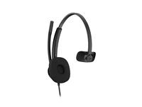 HP Poly Mission 415 - Mission 400 Series - headset - på örat - kabelansluten - aktiv brusradering - USB-C, USB-A - svart - Certifierad för Microsoft-teams, Google Meet-certifierad, Works With Chromebook Certified, Zoomcertifierad C01A9A6#AC3
