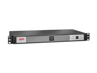 APC Smart-UPS SC SCL500RMI1UC - UPS (kan monteras i rack) - AC 230 V - 400 Watt - 500 VA - Ethernet 10/100, USB - utgångskontakter: 4 - 1U - svart, silver - för P/N: AR106V, AR4018SPX432, AR4024SP, AR4024SPX429, AR4024SPX431, AR4024SPX432 SCL500RMI1UC