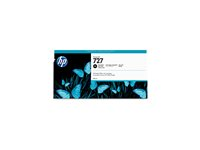 HP 727 - 300 ml - hög kapacitet - foto-svart - original - DesignJet - bläckpatron - för DesignJet T1500, T1530, T2500, T2530, T920, T930 F9J79A