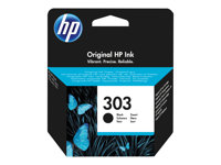 HP 303 - 4 ml - svart - original - bläckpatron - för ENVY Photo 62XX, Photo 71XX, Photo 78XX; ENVY Inspire 72XX, 79XX T6N02AE#UUS