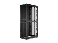 APC NetShelter SX Gen 2 - Rack skåp - 2124 H x 600 B x 1070 D mm, med sidor - golvstående - svart - 45U - 19" - TAA-kompatibel - för P/N: SRTL2K2RM1UWC, SRTL3KRM1UIC AR3105B2