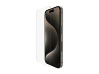 Belkin ScreenForce UltraGlass 2 - Skärmskydd för mobiltelefon - glas - för Apple iPhone 16 Pro OVA157HQ