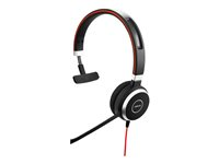 Jabra Evolve 40 MS mono - Headset - på örat - kabelansluten - USB, 3,5 mm kontakt - Certifierad för Skype for Buisness 6393-823-109