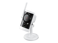D-Link DCS-2330L - Nätverksövervakningskamera - utomhusbruk - väderbeständig - färg (Dag&Natt) - 1280 x 720 - fast lins - ljud - trådlös - Wi-Fi - LAN 10/100 - MPEG-4, MJPEG, H.264 - DC 5 V DCS-2330L/E