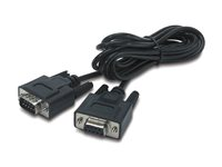 APC - Seriell kabel - DB-9 (hane) till DB-9 (hona) - svart - för P/N: SRV1KA-TW, SRV1KI-TW, SRV2KA-TW, SRV2KI-TW, SRV3KA-TW, SRV3KI-TW, SRV6KI-TW 940-0024