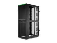 APC NetShelter SX Gen 2 - Rack skåp - 1991 H x 750 B x 1200 D mm, med sidor - golvstående - svart - 42U - 19" - TAA-kompatibel - för P/N: SRTL2K2RM1UWC, SRTL3KRM1UIC AR3350B2