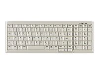 Active Key AK-7000 - Tangentbord - USB - amerikansk - ljusgrå AK-7000-U-W/US