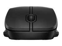 HP 255 - Mus - 3 knappar - trådlös - 2.4 GHz, Bluetooth - trådlös USB-mottagare - svart 8R3U1UT