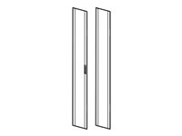 APC NetShelter SX - Rackdörr - grå - 42U - för P/N: SMX2000LVNCUS, SMX2000LVUS, SMX3000HVTUS, SMX3000LVUS, SRT1000RMXLI, SRT1000RMXLI-NC AR7150G