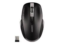 CHERRY MW 2310 2.0 - Mus - höger- och vänsterhänta - optisk - 6 knappar - trådlös - RF, 2.4 GHz - trådlös USB-mottagare - svart JW-T0320