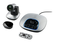 Logitech ConferenceCam CC3000e - Konferenskamera - färg - 1920 x 1080 - ljud - USB 2.0 960-000983