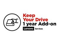 Lenovo Keep Your Drive Add On - Utökat serviceavtal - 1 år - för K14 Gen 1; ThinkBook 14 G5 IRL; 14 G6 ABP; 16 G6 ABP; ThinkCentre neo 30a 22 5WS0L13021