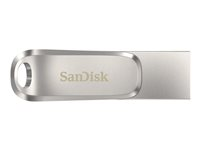 SanDisk Ultra Dual Drive Luxe - USB flash-enhet - 64 GB - USB 3.2 Gen 1 / USB-C SDDDC4-064G-G46