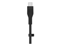 Belkin BOOST CHARGE - Lightning-kabel - 24 pin USB-C hane till Lightning hane - 1 m - svart CAA009BT1MBK