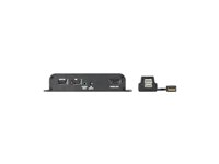 Belkin - Förlängare för tangentbord/video/mus/ljud - mottagare - HDMI, DisplayPort - över fiberoptik - USB - 6 portar - upp till 300 m - TAA-kompatibel F1DN-KVM-EXRFI