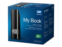 WD My Book WDBFJK0030HBK - Hårddisk - krypterat - 3 TB - extern (desktop) - USB 3.0 WDBFJK0030HBK-EESN