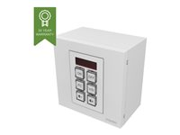 Vision Techconnect TC3-CTL - Fjärrkontroll för väggmodul - 6 knappar - kabel/infraröd - vit TC3-CTL