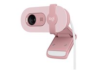 Logitech BRIO 100 - Webbkamera - färg - 2 MP - 1920 x 1080 - 1080p, 720p - ljud - USB 960-001623