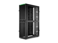 APC NetShelter SX Gen 2 - Rack skåp - 1991 H x 600 B x 1200 D mm, med sidor - golvstående - svart - 42U - 19" - TAA-kompatibel - för P/N: SRTL2K2RM1UWC, SRTL3KRM1UIC AR3300B2