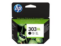 HP 303XL - 12 ml - Lång livslängd - svart - original - bläckpatron - för ENVY Photo 62XX, Photo 71XX, Photo 78XX; ENVY Inspire 72XX, 79XX T6N04AE#UUS