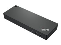 Lenovo ThinkPad Thunderbolt 4 WorkStation Dock - Dockningsstation - Thunderbolt 4 - 2 x DP, HDMI, Thunderbolt - 1GbE - 300 Watt - Schweiz 40B00300CH