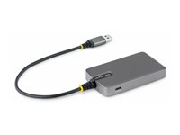 StarTech.com - Hubb - 4 x USB 3.2 Gen 1 + 1 x USB-C + 1 x USB-A 3.2 Gen 1 - skrivbordsmodell 5G4AC-USB-A-HUB