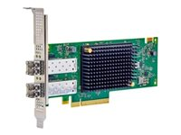 Emulex LPe37102 - Kundsats - säker värd bussadapter - PCIe - 32Gb Fibre Channel x 2 - med Överta Dell-systemets garanti ELLER ett års maskinvarugaranti - för PowerEdge R470, R570, R670, R6715, R6725, R770, R7715, R7725 406-BBXS