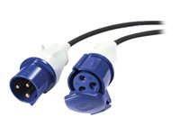 APC Modular IT Power Distribution Cable Extender - Förlängningskabel för ström - IEC 60309 16A (hane) till IEC 60309 16A (hona) - AC 230 V - 9.6 m - för P/N: SY16K48H-PDNB, SY32K48H-PDNB, SY48K48H-PDNB, SY64K96H-NB, SY96K160H-NB, SY96K96H-NB PDX316IEC-960