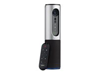 Logitech ConferenceCam Connect - Konferenskamera - färg - 1920 x 1080 - 720p, 1080p - ljud - trådlös - Wi-Fi - Bluetooth 4.0 / NFC - USB 2.0 - H.264 960-001034