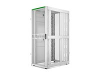 APC NetShelter SX Gen 2 - Rack skåp - 1991 H x 800 B x 1200 D mm, med sidor - golvstående - vit - 42U - 19" - för P/N: SRTL2K2RM1UWC, SRTL3KRM1UIC AR3380W2