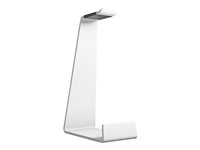 Multibrackets M Headset Holder - Monteringssats (bordsställ) - för hörlurar/headset - aluminium - vit - skrivbord 7350073731862
