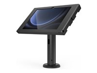 Compulocks Galaxy Tab S9/S9FE 10.9" Apex Enclosure Rise Stand 8" Black - Ställ - synliga kameror och sensorer fram/bak - för surfplatta - låsbar - metallram - svart - skärmstorlek: 10.9" - för Samsung Galaxy Tab S9 FE TCDP01109GAPXB