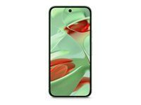 Google Pixel 9 - 5G pekskärmsmobil - dual-SIM - RAM 12 GB / Internminne 128 GB - OLED-skärm - 6.3" - 2424 x 1080 pixlar (120 Hz) - 2 bakre kameror 50 MP, 48 MP - front camera 10,5 MP - vintergröna GA05840-GB