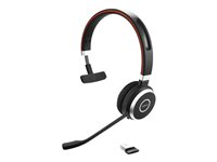 Jabra Evolve 65 SE UC Mono - Headset - på örat - Bluetooth - trådlös - USB - för Jabra Evolve; LINK 380a MS 6593-839-409
