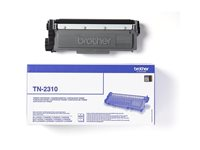 Brother TN2310 - Svart - original - tonerkassett - för Brother DCP-L2500, L2520, L2540, L2560, HL-L2300, L2340, MFC-L2700, L2720 TN2310