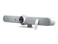 Logitech Rally Bar - Enhet för videokonferens - Zoomcertifierad - vit 960-001323